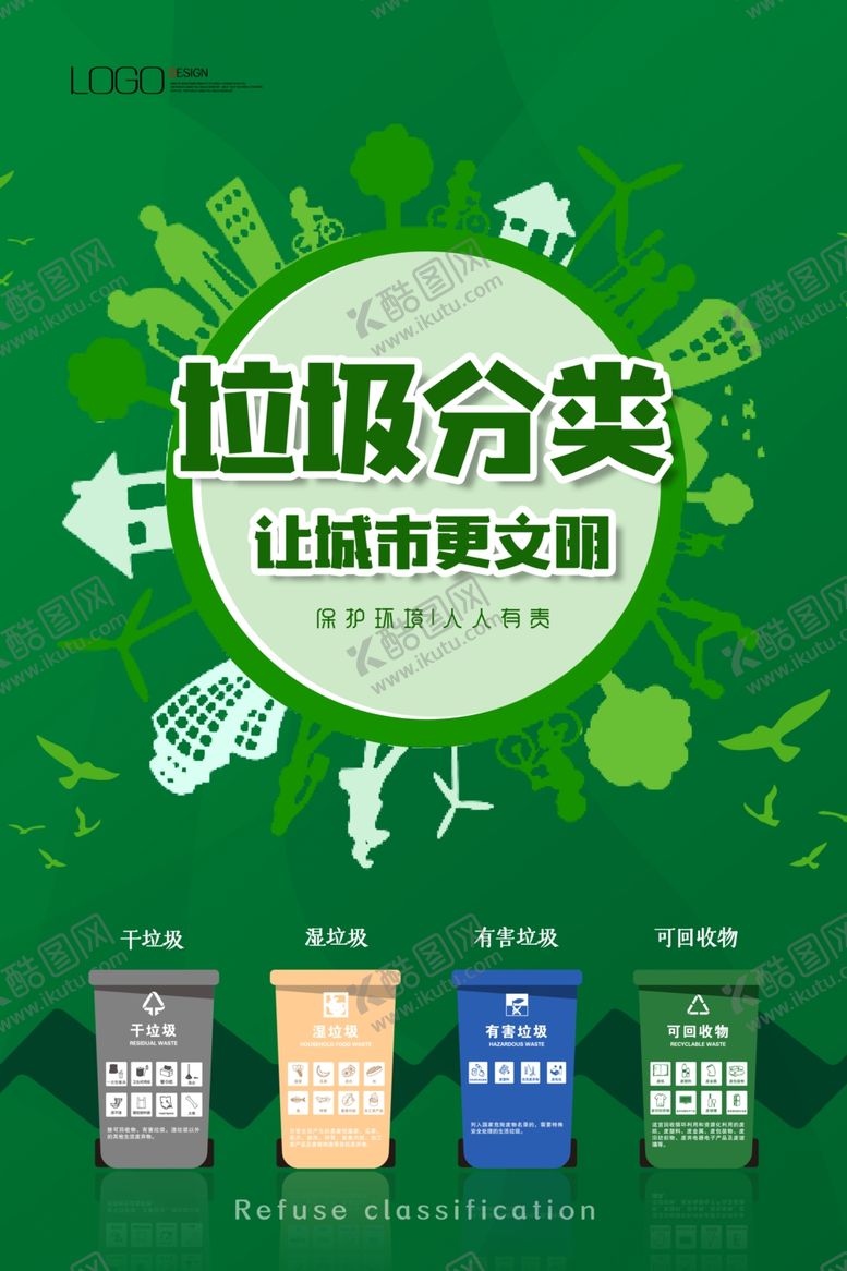 编号：22582810170322329329【酷图网】源文件下载-垃圾分类