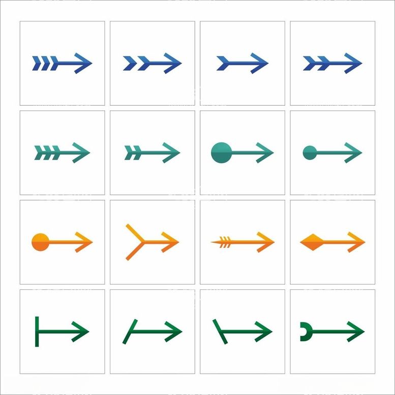 编号：42170912132318058259【酷图网】源文件下载-箭头素材