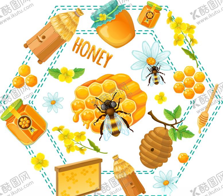 编号：87546510050152092744【酷图网】源文件下载-蜜蜂