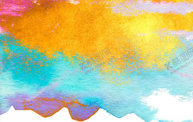编号：26446210300442385776【酷图网】源文件下载-水彩背景