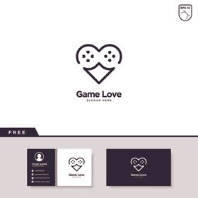 爱心标志设计图行业星星logo