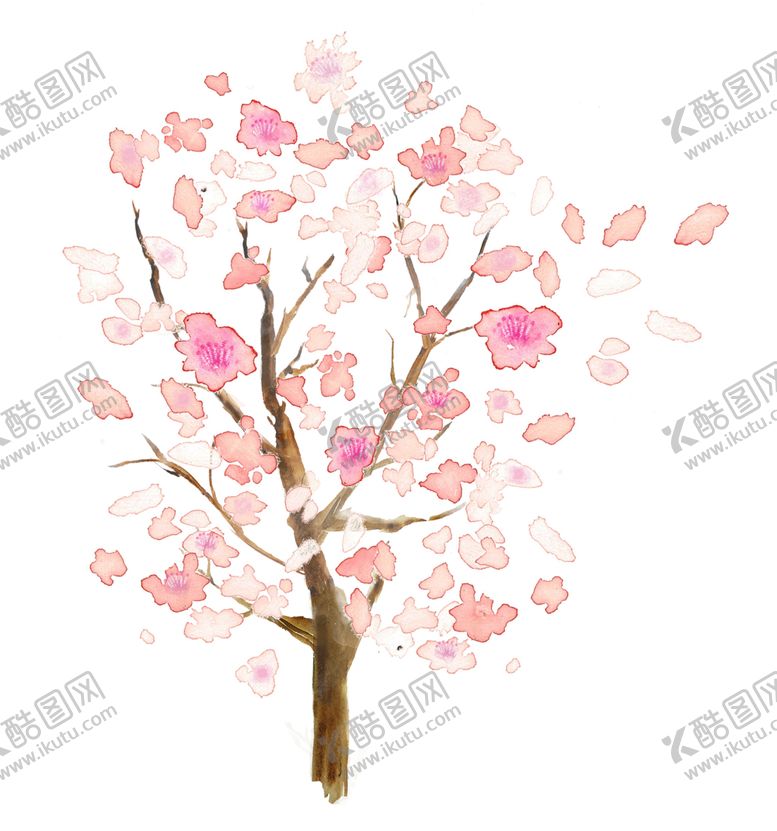 编号：58376904190732485813【酷图网】源文件下载-樱花装饰素材