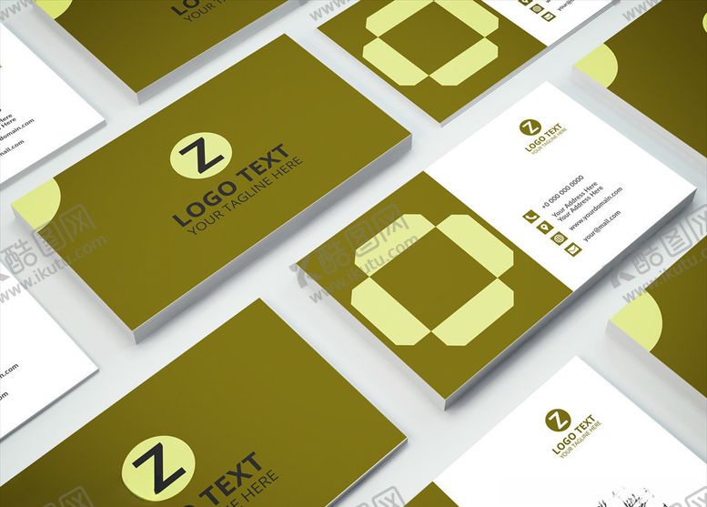 编号：37889310022116225468【酷图网】源文件下载-矢量名片模板