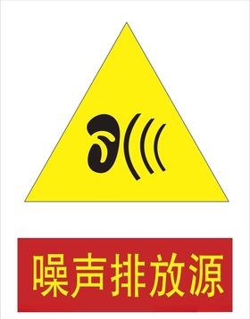 噪音污染噪音排放源安全提示