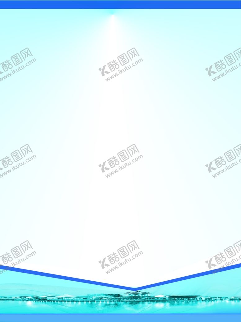 编号：32002110312212588105【酷图网】源文件下载-蓝色风景制度背景展板背景图片
