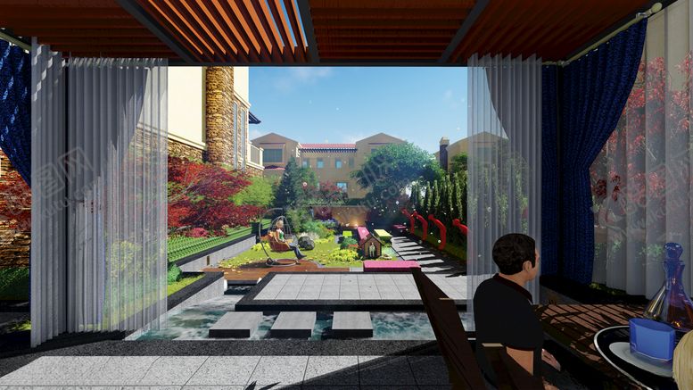 编号：48348109290512235745【酷图网】源文件下载-庭院