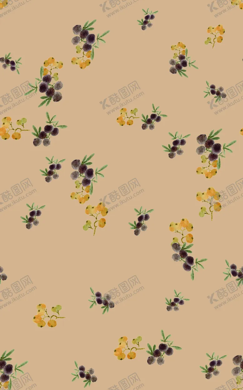 编号：23167809170334141354【酷图网】源文件下载-水果印花