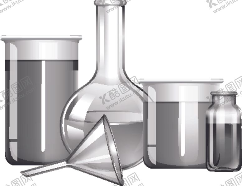编号：31951610101941101964【酷图网】源文件下载-实验室玻璃瓶