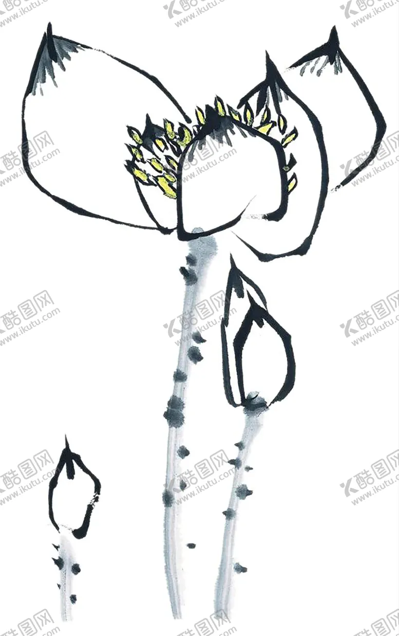 编号：38537805041527044968【酷图网】源文件下载-水墨荷花粉色荷花荷花意境