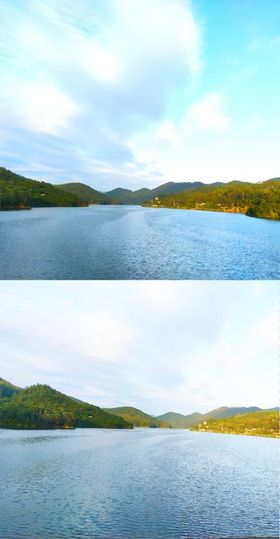 雪山 冰山 湖面 高原 冬季