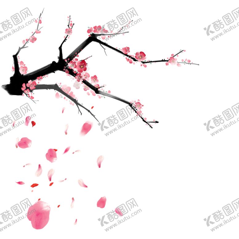 编号：78070710100323569880【酷图网】源文件下载-梅花素材