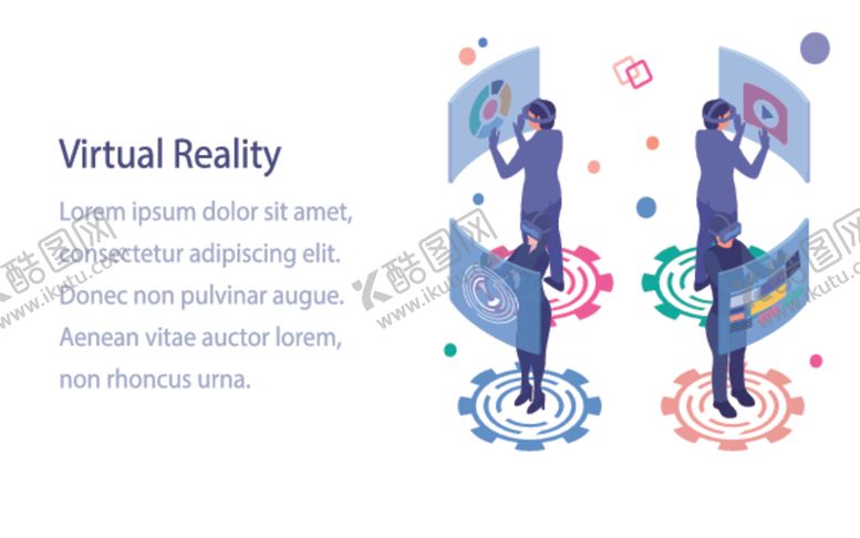 编号：99748109201307345353【酷图网】源文件下载-办公场景创意插画