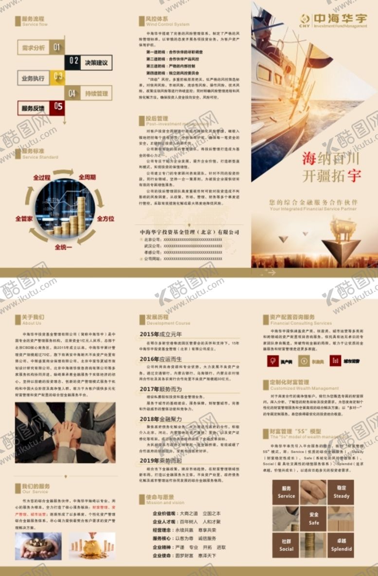 编号：68216801310932478067【酷图网】源文件下载-金融折页