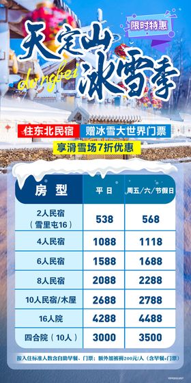 编号：51846209240510509645【酷图网】源文件下载-东北民宿广告设计