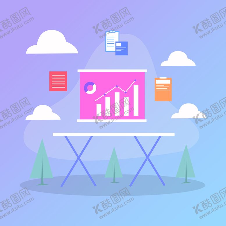 编号：64577510261610418123【酷图网】源文件下载-互联网扁平插画