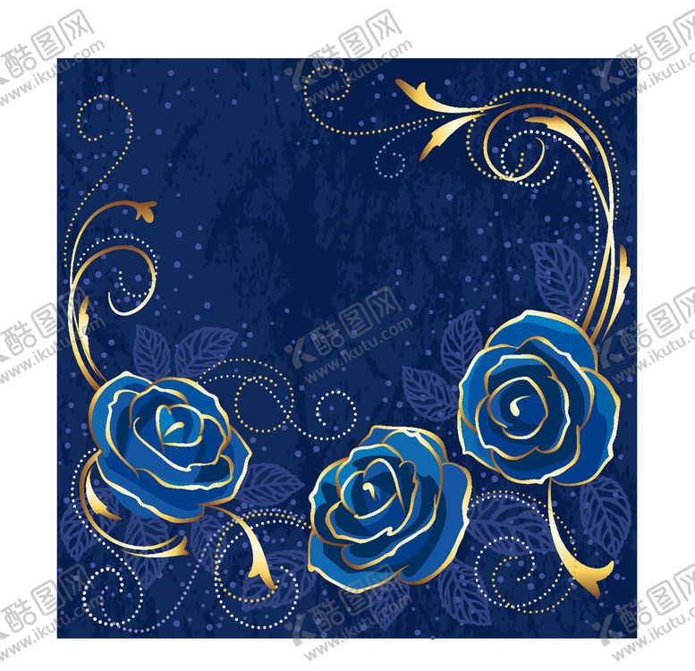编号：12247909181002253782【酷图网】源文件下载-蓝玫瑰