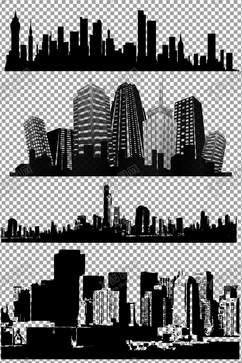 编号：30543907011812392042【酷图网】源文件下载-建筑剪影