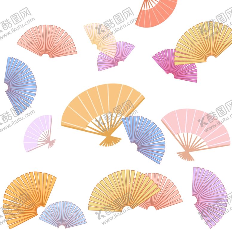 编号：72304302060116129651【酷图网】源文件下载-扇子
