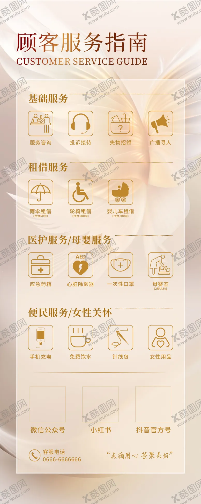 编号：10545304111646483388【酷图网】源文件下载-顾客服务指南 