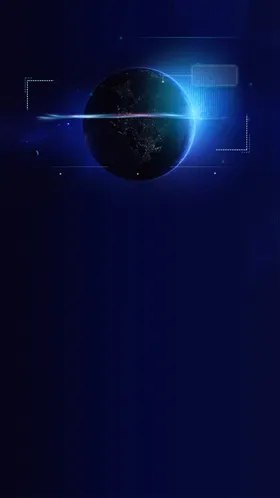 创意星空合成海报图片蓝色外浩瀚