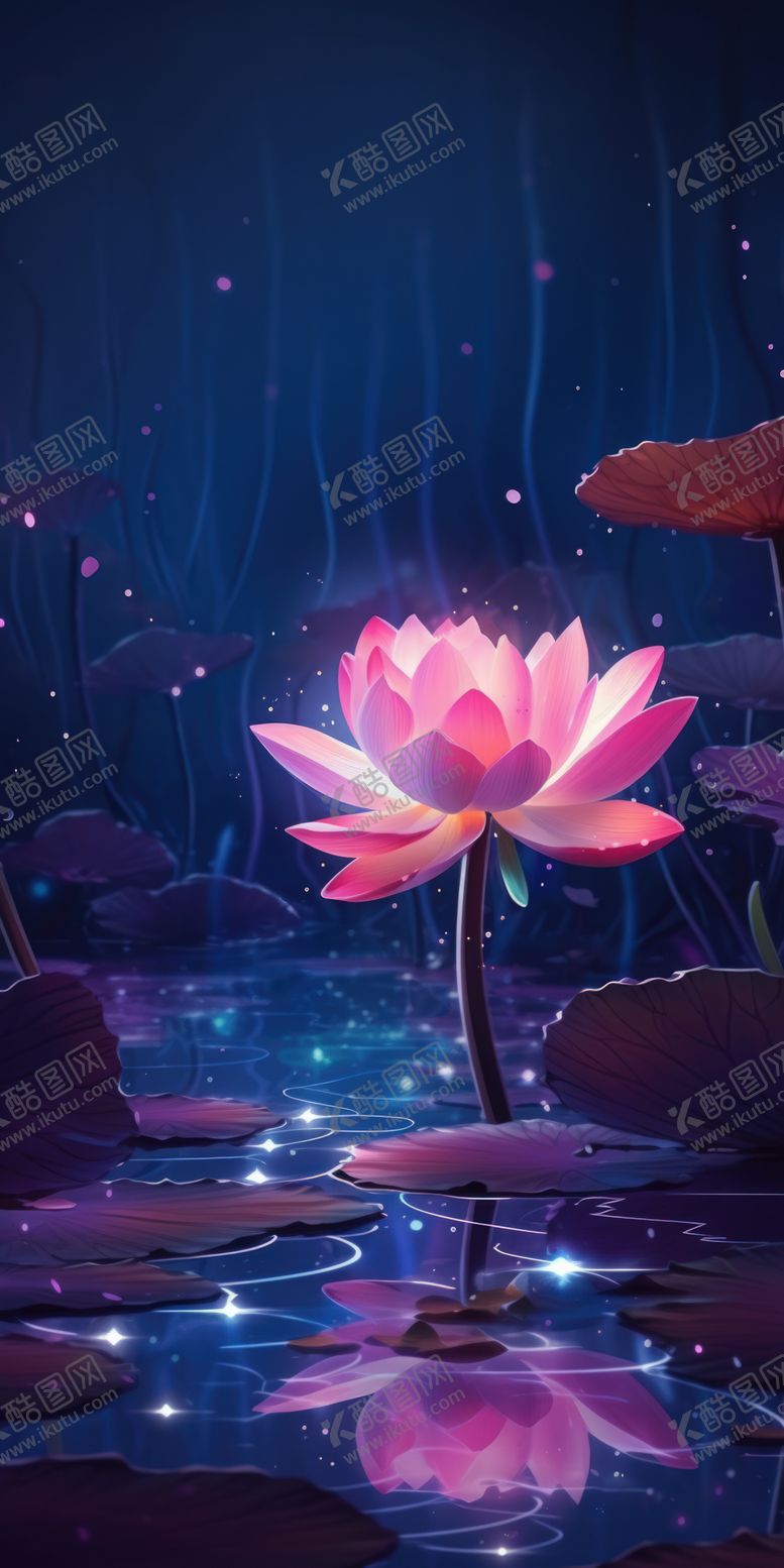 编号：61657201311218562715【酷图网】源文件下载-荷塘夜色