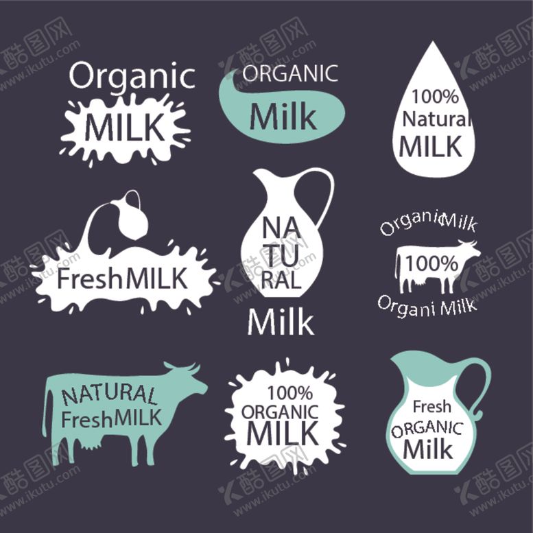 编号：50897507032126483435【酷图网】源文件下载-牛奶海报素材模板