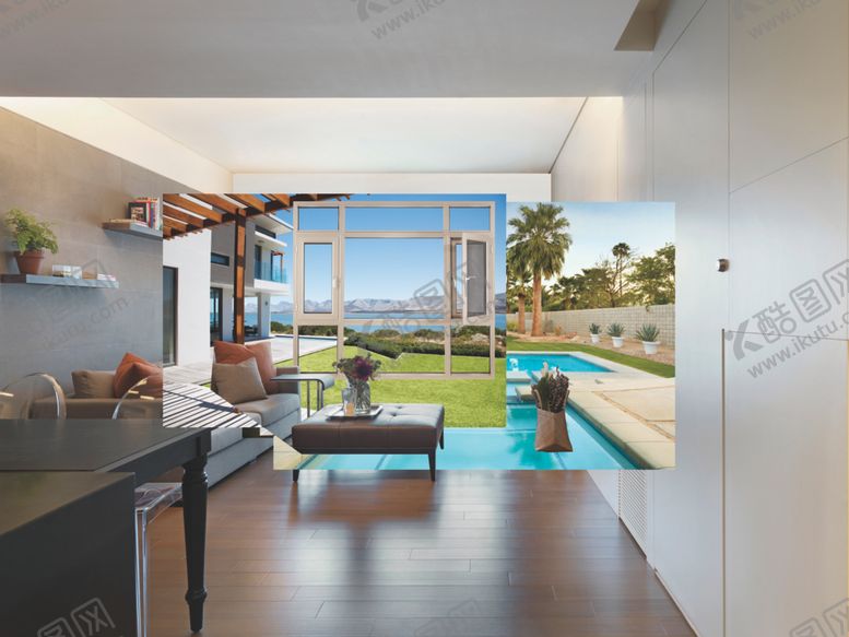 编号：70603309261813203205【酷图网】源文件下载-门窗效果图