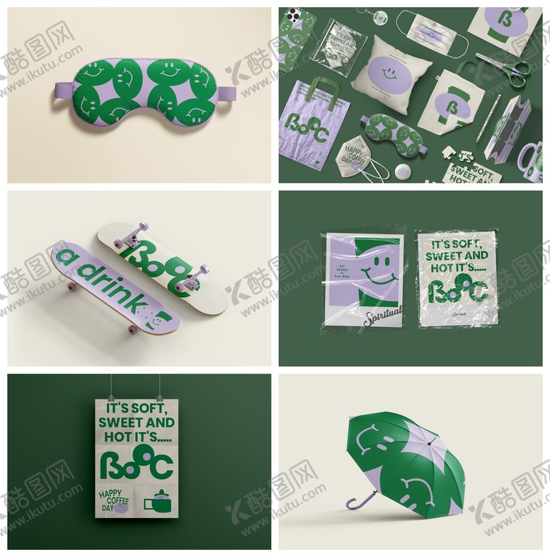 编号：55661309170556185239【酷图网】源文件下载-绿色文创艺术样机