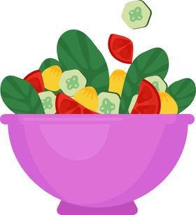 沙拉png免抠图健康饮食轻食果蔬食物