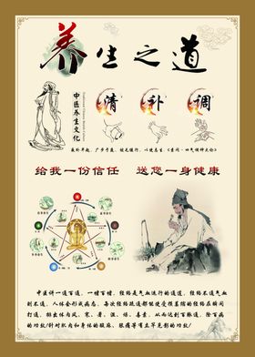 养生海报