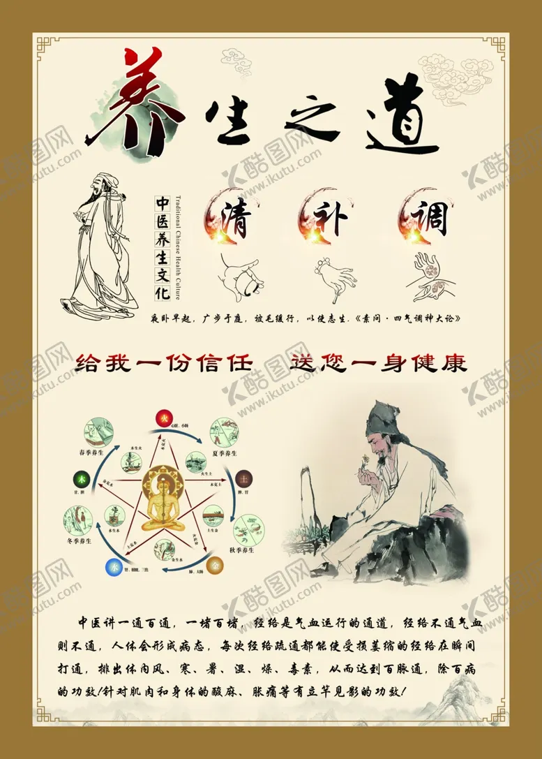 编号：65066709231125386435【酷图网】源文件下载-养生海报