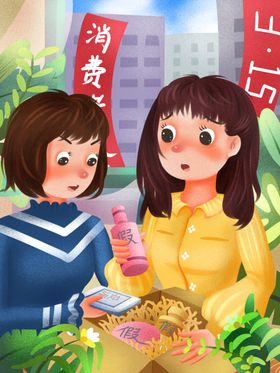315卡通手绘海报