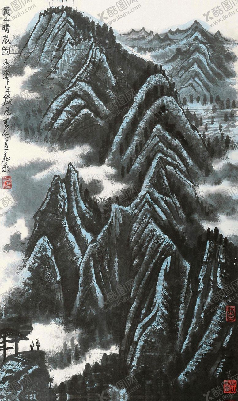 编号：69124407051006057808【酷图网】源文件下载-李可染国画