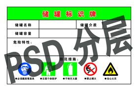 储罐标识牌