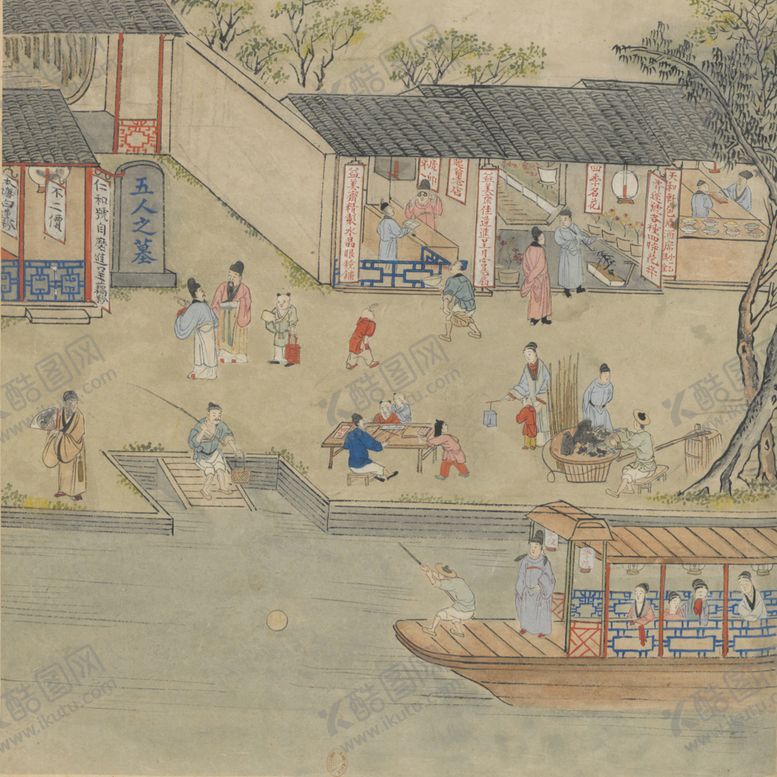 编号：17627309260552191260【酷图网】源文件下载-古代街市