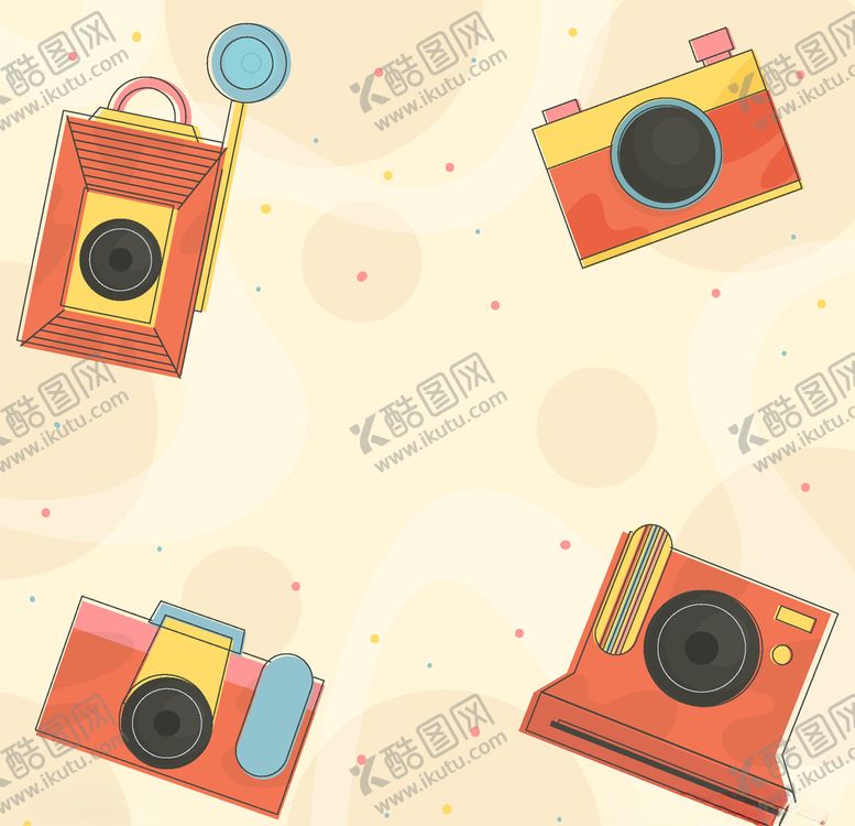 编号：73106004300730438166【酷图网】源文件下载-卡通照相机