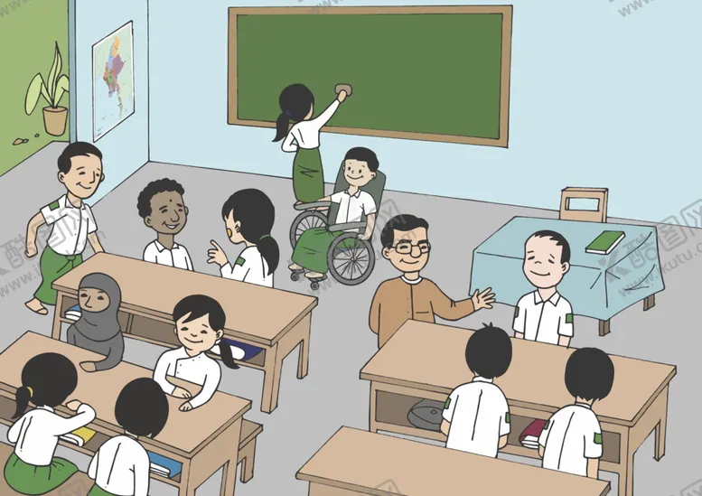 编号：08327610080646026174【酷图网】源文件下载-教师节插画