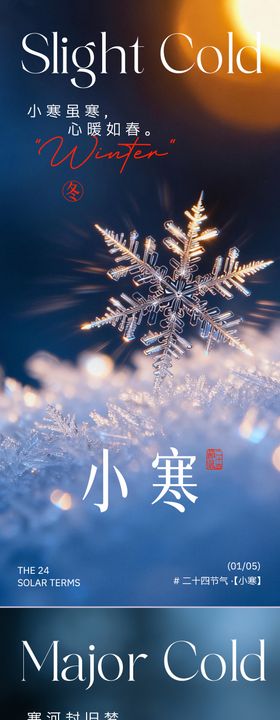 小寒大寒海报