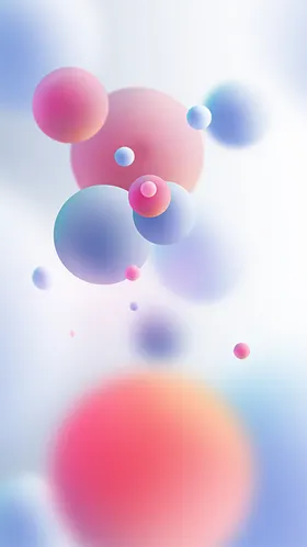 渐变梦幻色彩蒲公英幻彩