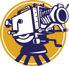 复古摄像机标志图案