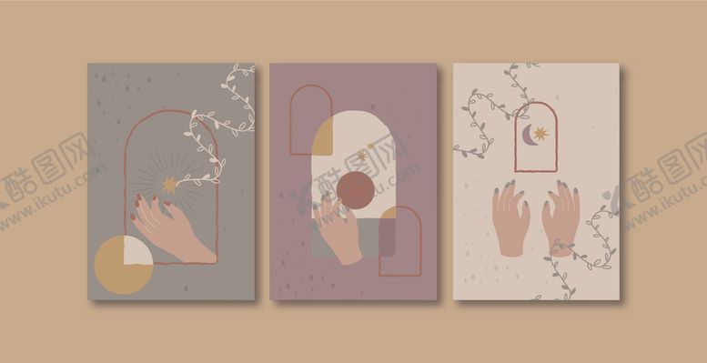 编号：30351109271749349472【酷图网】源文件下载-简约风艺术插画作品展示