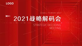 2021战略解码会PPT背景