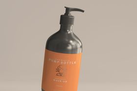 瓶子样机水果果酱密封罐蜂蜜罐文艺玻璃