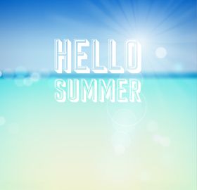 夏天元素  