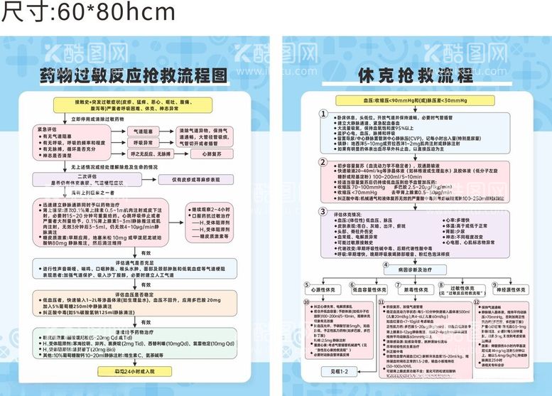 编号：98998712121154137957【酷图网】源文件下载-药物过敏抢救流程图