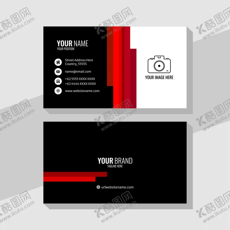 编号：61887510302046344356【酷图网】源文件下载-商务名片 