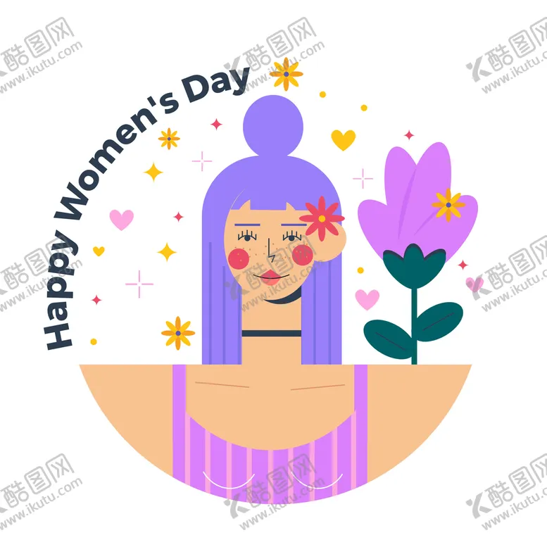 编号：09872109120138256748【酷图网】源文件下载-三八妇女节海报节日女神