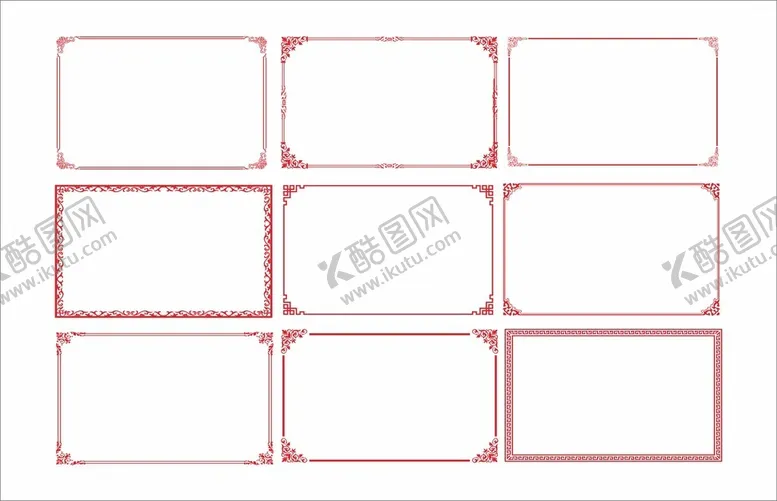 编号：71268301131824567674【酷图网】源文件下载-边框花纹