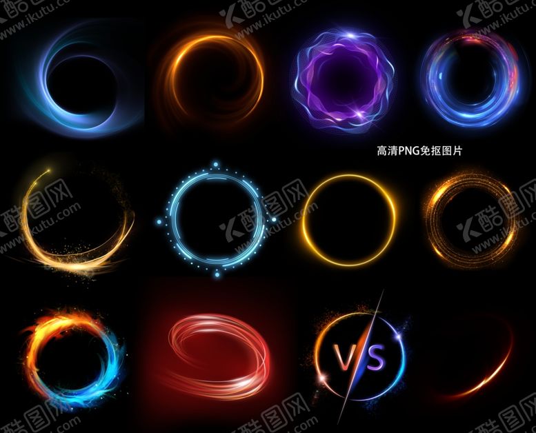 编号：28308502160623343553【酷图网】源文件下载-光效圆环