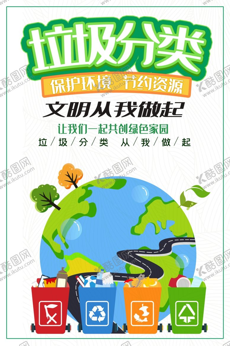 编号：93541906250811188666【酷图网】源文件下载-垃圾分类图片